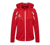 hummel Core 2.0 Women's Hooded Jacket, White, Red, M Women