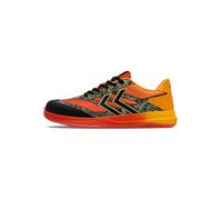 hummel Dagaz Vi Handball Indoor Shoes for Adults, Black Red, 7.5 UK