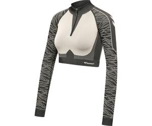 Hummel Damen Half-Zip Sweatshirt Hmlmt Mila Seamless Crop Half Zip 215965