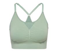 Hummel Hiit Seamless Sports Bra Green L Woman