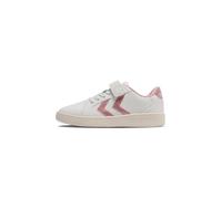 hummel Derby Court Children's Velcro Trainers, bridal rose, 11.5 UK Child
