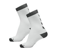 hummel Element Indoor Sport Sock 2, White / Asphalt, 27/30