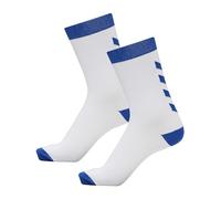 hummel Element Indoor Sport Sock 2, White / true blue, 27/30