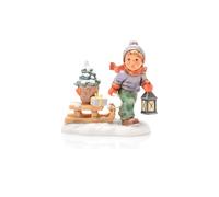 Hummel figurine Christmas is coming, original MI Hummel Collection, gift-boxed