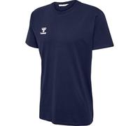 hummel GO 2.0 T-Shirt S/S Men's Short-Sleeved Sports Shirt - Training Shirt for Fitness, Sports and Leisure - Made from 100% Organic Cotton - Comfortable Fit, Stretch Jersey Fabric and Crew Neck