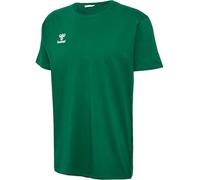 hummel GO 2.0 T-Shirt S/S Men's Short-Sleeved Sports Shirt - Training Shirt for Fitness, Sports and Leisure - Made from 100% Organic Cotton - Comfortable Fit, Stretch Jersey Fabric and Crew Neck