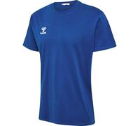 hummel GO 2.0 T-Shirt S/S Men's Short-Sleeved Sports Shirt - Training Shirt for Fitness, Sports and Leisure - Made from 100% Organic Cotton - Comfortable Fit, Stretch Jersey Fabric and Crew Neck