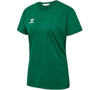 hummel GO 2.0 T-Shirt S/S Women's Short Sleeve Sports Shirt for Sports, Fitness and Leisure - Basic Shirt Made of 100% Organic Cotton - Stretchy Material - Crew Neck