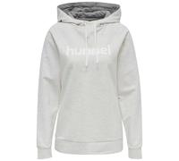 Hummel Go Cotton Logo Hoodie Grey XS Woman
