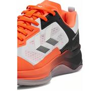 hummel HB Powerstrike Pro Handball Indoor Indoor Shoes Sports Shoes Orange / White / Black 230729-2442, Black / orange, 4 UK