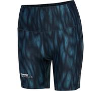 Hummel Hiit Aop Intensity Short Leggings Blue XS Woman
