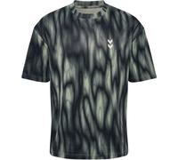 Hummel Hiit Aop Loose Short Sleeve T-shirt Black 2XL