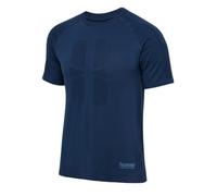 Hummel Hiit Seamless Short Sleeve T-shirt Blue S Men