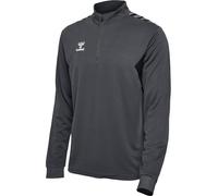 hummel Hmlauthentic Half Zip Sweat Men's Multisport Sweatshirt with Short Zip Recycled Fabric