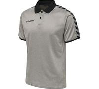 hummel Hmlauthentic Men's Functional Polo Shirt, mens, Polo, 205382-2006-S, grey melange, S