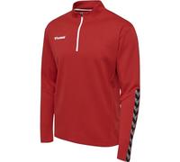hummel Hmlauthentic Men's Half Zip Sweatshirt True Red