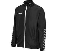 hummel Hmlauthentic Micro Men's Jacket, mens, Jacket, 205375-2114-M, black/white, M