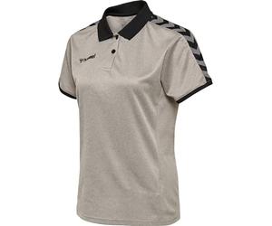 hummel Hmlauthentic Women's Functional Polo Shirt, womens, Polo, 205384-2006-M, grey melange, M
