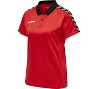 hummel Hmlauthentic Women's Functional Polo Shirt, womens, Polo, 205384-3062-L, true red, L