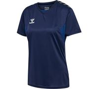 Hummel Authentic Pl Short Sleeve T-shirt Blue XS Women