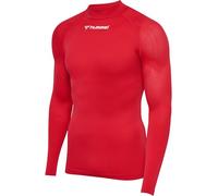 hummel, hmlBL Comfort 2.0 Mockneck Tee L/S, True Red, 2XL