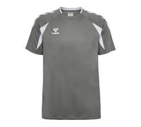 hummel hmlCORE 2.0 Jersey S/S Steel Grey/White - XL