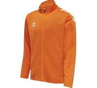 hummel Hmlcore Xk Poly Zip Sweat Cardigan Sweater, Orange Tiger, L