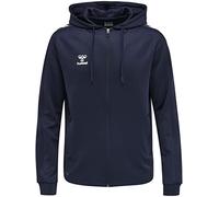 hummel Hmlcore Xk Poly Zip Hood Sweat Sweatshirt, Navy, XL