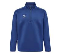hummel hmlCORE XK HALF ZIP POLY SWEAT KIDS, Unisex kids Sweatshirt, TRUE BLUE, 140 -