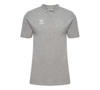Hummel, hmlGO 2.0 Chevron Polo, Grey Melange, XS