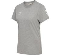 Hummel, hmlGO 2.0 Chevron T-Shirt S/S Woman, Grey Mottled, S