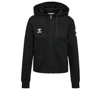 Hummel, hmlGO 2.0 Chevron Zip Hoodie Woman, Black, 2XL