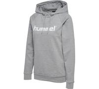 hummel Hmlgo Cotton Logo Women's Hoodie, womens, Hooded Sweatshirt, 203517-2006, grey melange, S