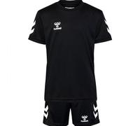 Hummel Logo Short Sleeve Set Black 164 cm Kids