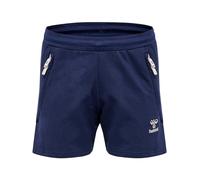 Hummel Move Grid Cotton Shorts Blue XS Woman