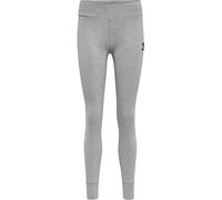 Hummel Move Grid Cotton Leggings Grey S Woman