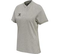 hummel Hmlmove Grid Women's Polo Shirt Grey Melange