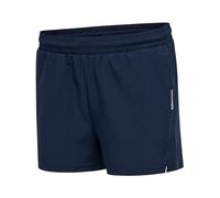 Hummel Move Grid Woven Shorts Blue M Woman