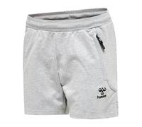 hummel Hmlmove Women's Adjustable Waist Shorts Grey Melange