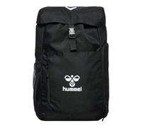 hummel hmlPLAYERS Back Pack, Black, One Size | Comfort meets function - the hummel hmlPLAYERS BACK PACK with 32 litres, padding and laptop compartment is ideal for everyday