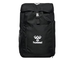 hummel hmlPLAYERS Back Pack, Black, One Size | Comfort meets function - the hummel hmlPLAYERS BACK PACK with 32 litres, padding and laptop compartment is ideal for everyday