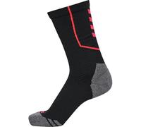 hummel, hmlPRO Low Training Socks, Black/Diva Pink, 47/50