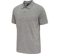 Hummel Red Classic Short Sleeve Polo Grey S Man