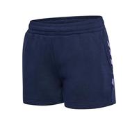 hummel hmlSTALTIC Cotton Shorts Woman, Navy/Paisley Purple