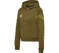 hummel Hmltravel Women's Raglan Sleeve Hoodie Military Olive