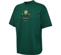 Hummel Loose Scarf Short Sleeve T-shirt Green XS