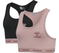 Hummel Mädchen Carolina Top 2-Pack Woodrose