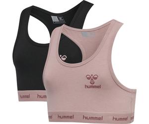 Hummel Mädchen Carolina Top 2-Pack Woodrose