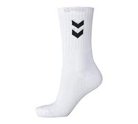 Hummel Three Pack Crew Socks White 12