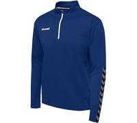 hummel Men's Authentic Half Zip Sweatshirt True Blue